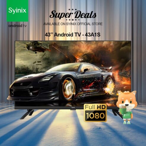 Syinix 43″ Frameless Smart Android TV